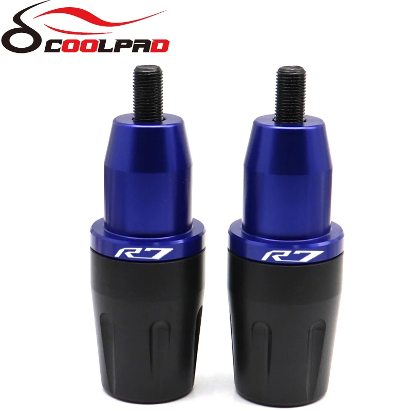 YZF-R7 vücut çerçeve Slider Crash koruyucu YAMAHA YZF R7 2021 2022 motosiklet aksesuarları düşen Bobbins koruma Moto logosu