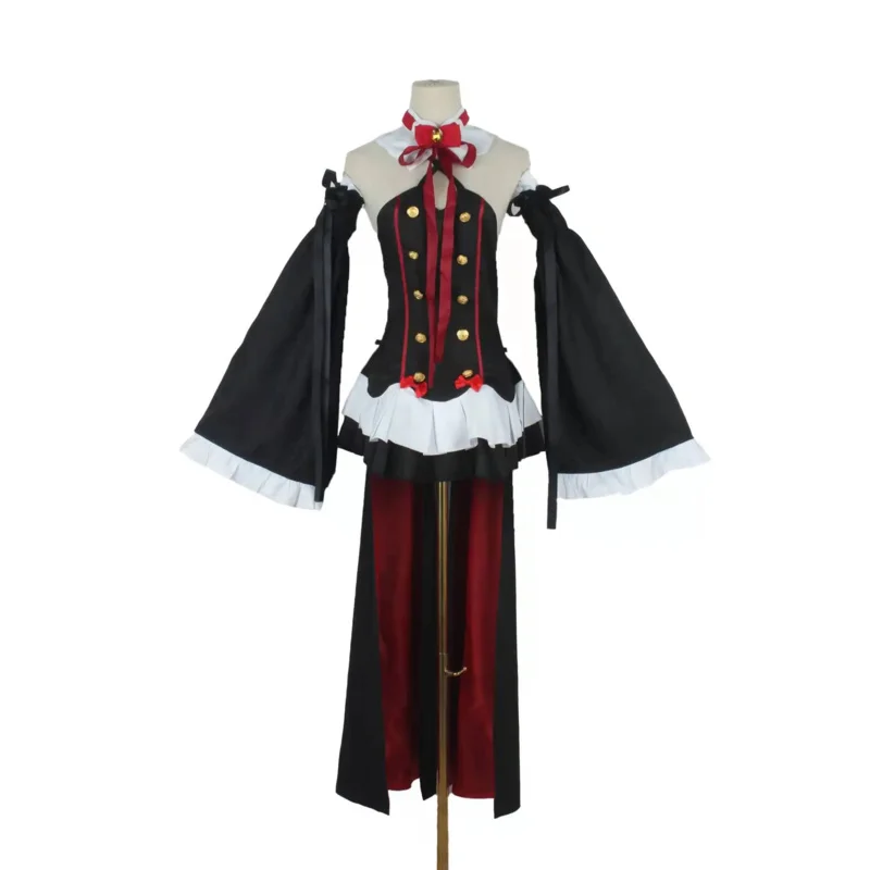 Seraph Of The End Owari no Seraph Krul Tepes Cosplay Costumes Uniform  Anime Witch Vampire Halloween Outfits Clothes For Girl