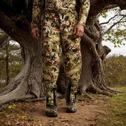 Hifad Men's Winter Camo Outdoor Hunting Long Down Pants