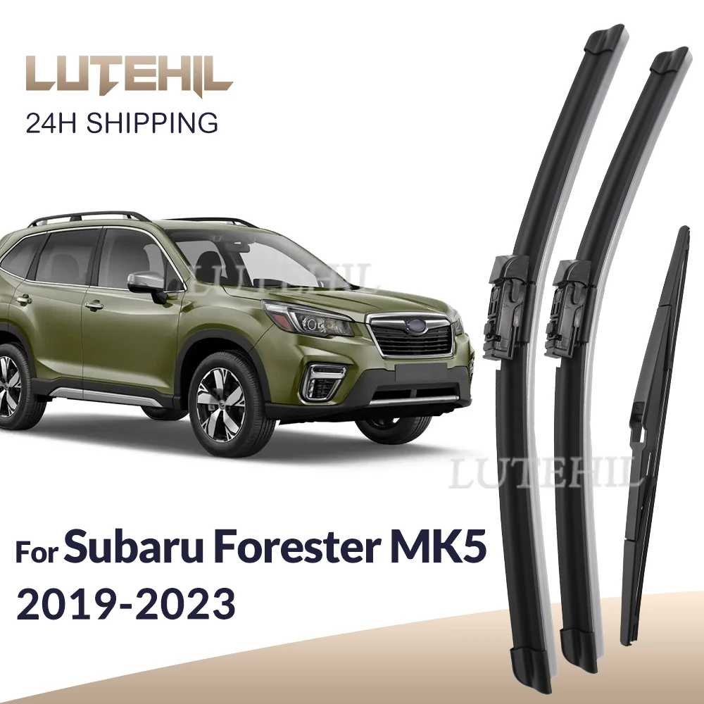 

LUTEHIL Wiper For Subaru Forester SK 2019-2023 2020 2021 2022 Front & Rear Wiper Blades Windshield Windscreen Window 26"+16"+14"