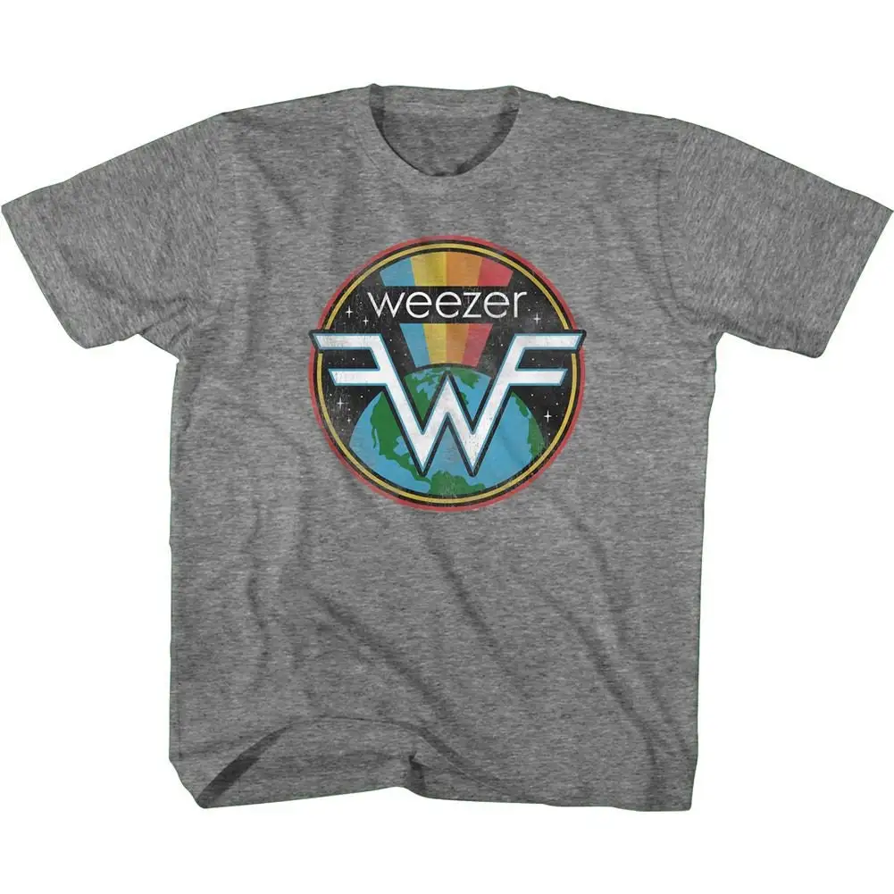 Weezer Space Weez Graphite Heather Toddler T Shirt