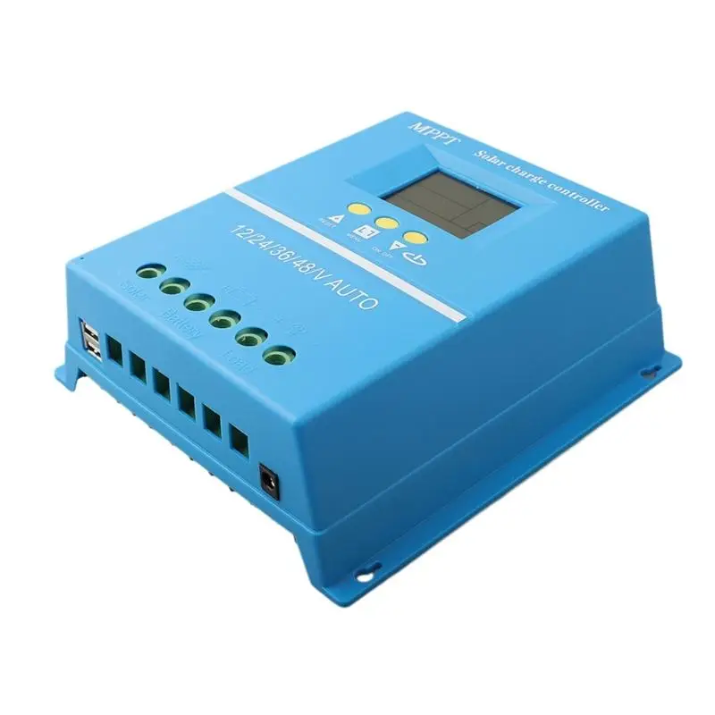 

652F 100/80/150/200A Solar Controller LCD Display Auto Solar Panel Regulator With LCD Display Enduring