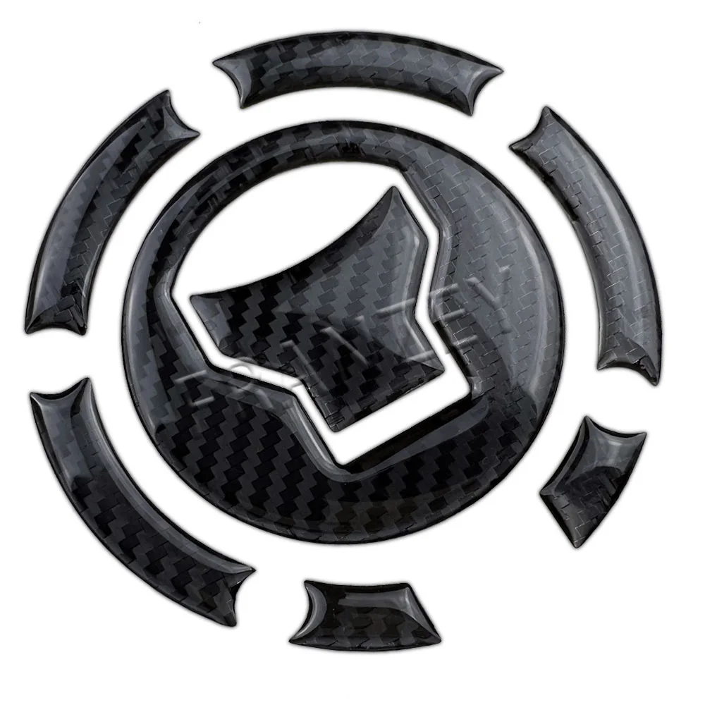 3D Motorcycle Carbon Fiber Fuel Tank Cap Sticker Decal Accessories For Honda CMX 500 1100 Rebel CB 500F/X CBR 650R Hornet 750 - Image 3