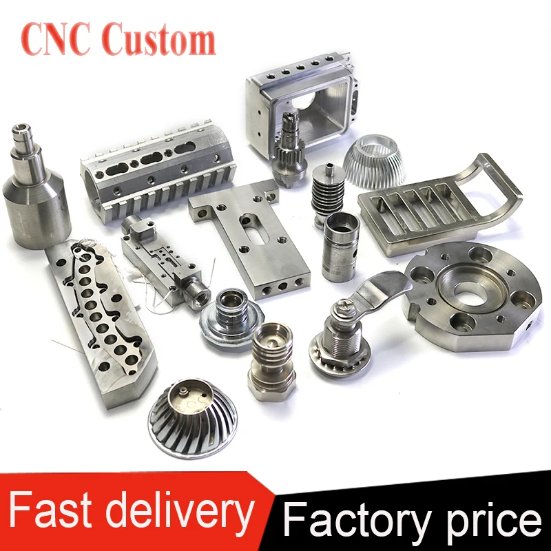 PFT Precision Prototype OEM Custom 5 Axis Metal Brass Aluminum Stainless Steel Milling Turning Part CNC Machining CENTER Service