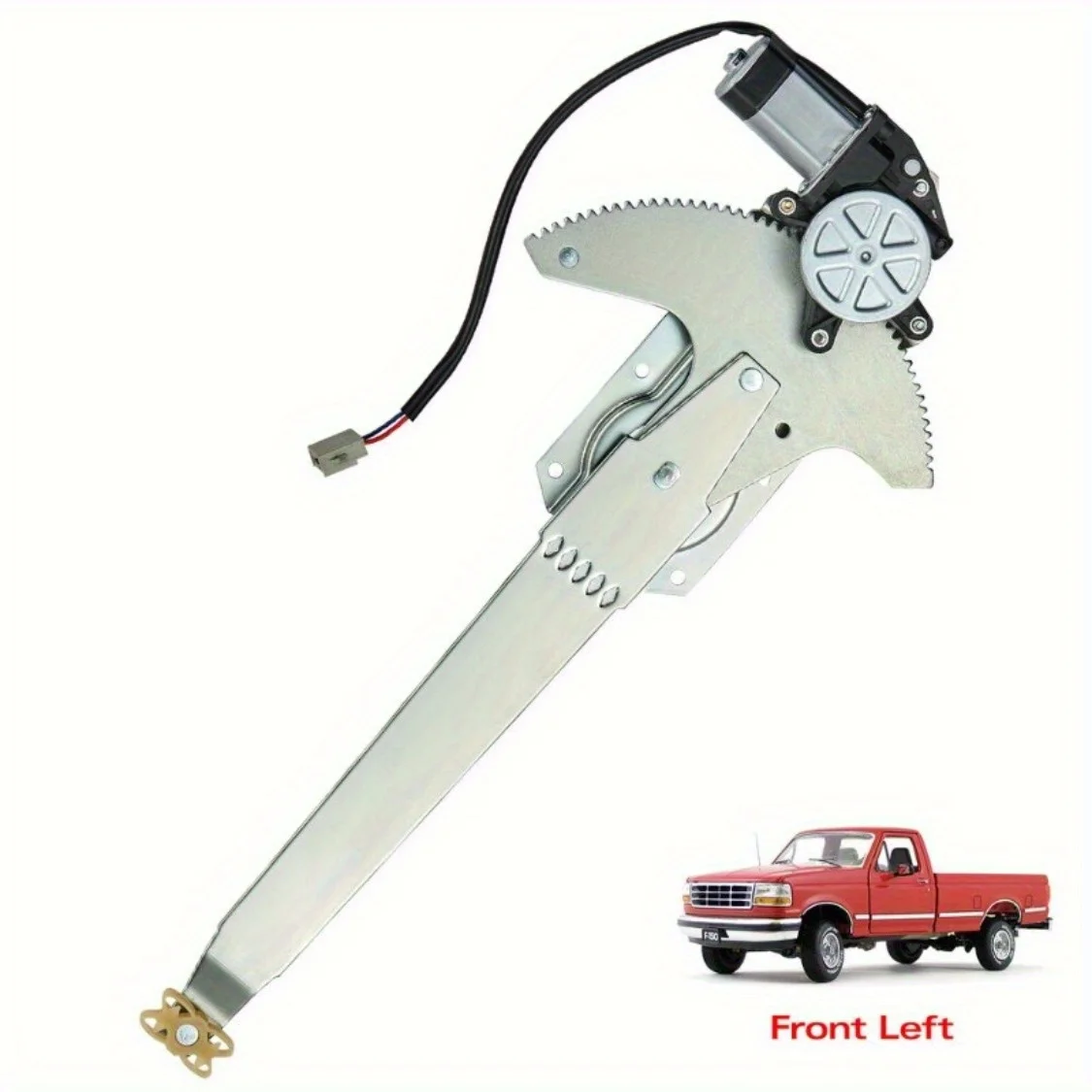 

Power Window Regulator Driver Side Left Front w/ Motor 81-96 for Ford F150 Truck