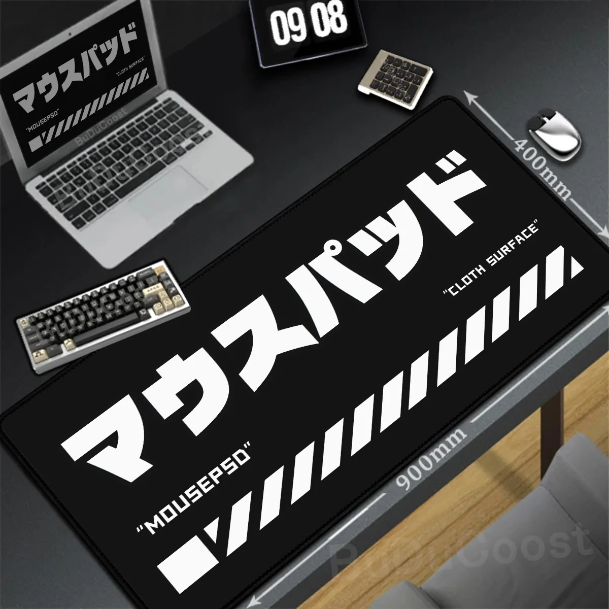 90x40cm Computer Natural Rubber Mouse Pad Switch Japan Deskmats Kawaii Sushi Gamer Keyboard Mousepad Office Non-slip Accessories