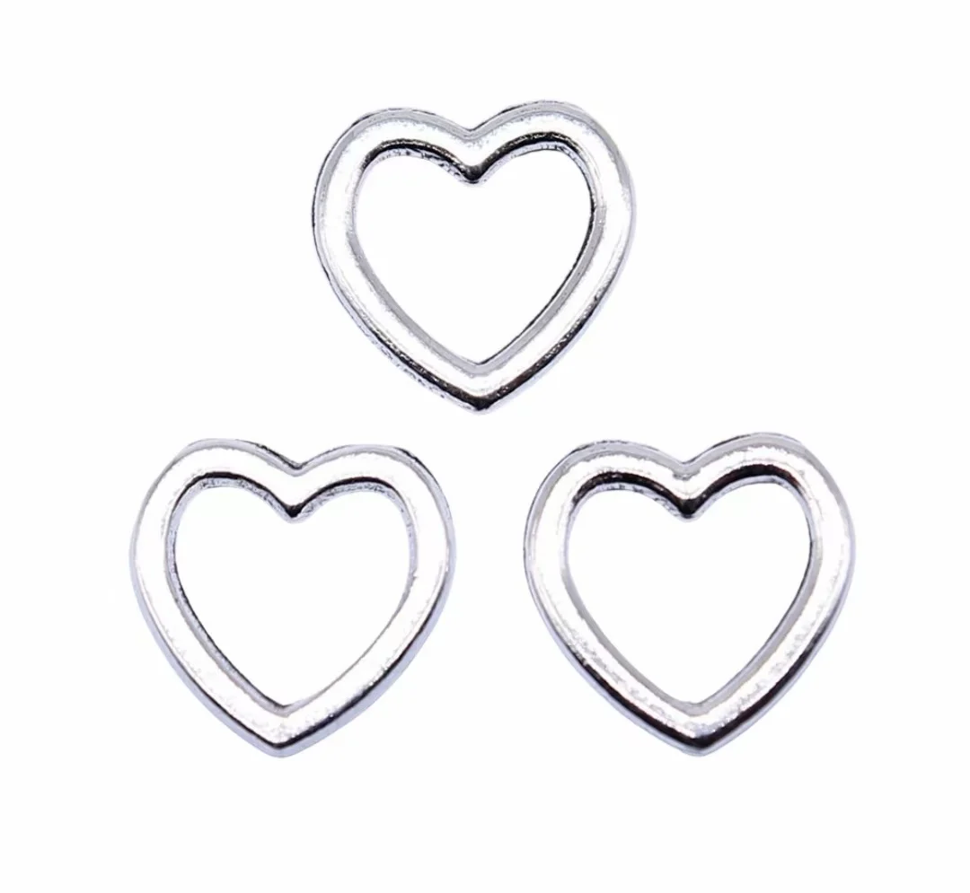 

40pcs 10x9mm Zinc alloy metal tibetan silver plated charm T1051 for jewelry making