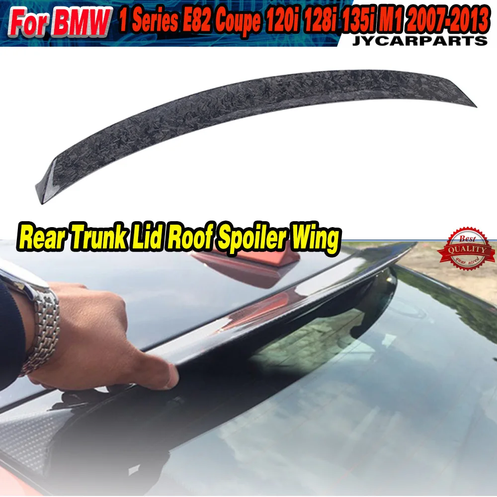 

Car Rear Trunk Boot Wing Racing Spoiler For BMW 1Series E82 E88 Coupe 118i 128i 135i 2007-2013 Rear auto Trunk Spoiler Tail Wing