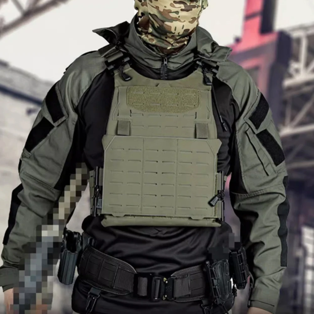 التكتيكية مقنعين ملابس طويلة الأكمام الرجال تنفس كامو القتالية التدريب قمصان CS الادسنس الألوان التخييم معدات الصيد #2