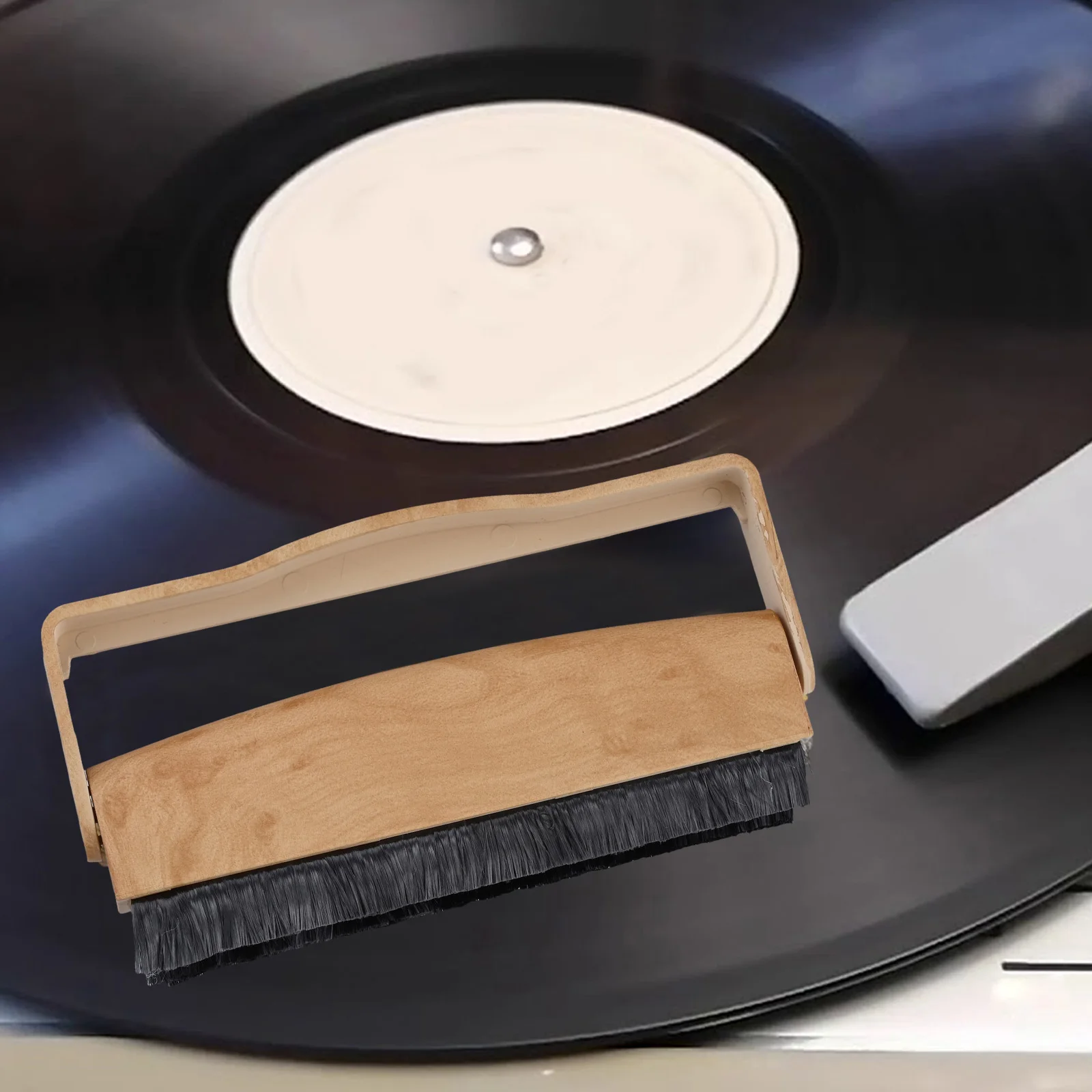 فرشاة مخملية مضادة للكهرباء الساكنة ومضادة للكهرباء الساكنة، CD LP بشكل طبيعي، فرشاة مخملية مضادة للكهرباء الساكنة، محتوى حزمة تسجيل الفينيل