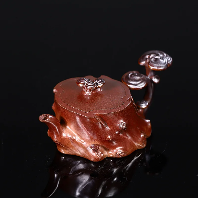 Wholesale Handmade High-End Tea Set Made Of Jadeite With 230Cc Capacity Crafted By Gaogong Longyao Using Traditional Wood-Fired