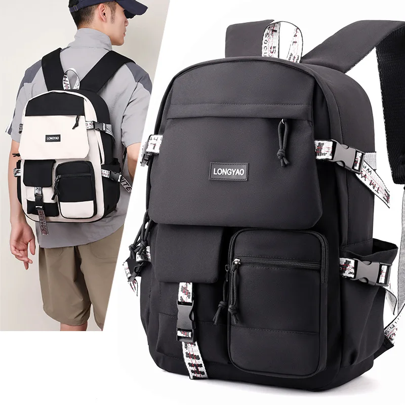 Lightweight SpineProtective School Bag for Junior And High School Students LargeCapacity Backpack for Primary And Elementary ...