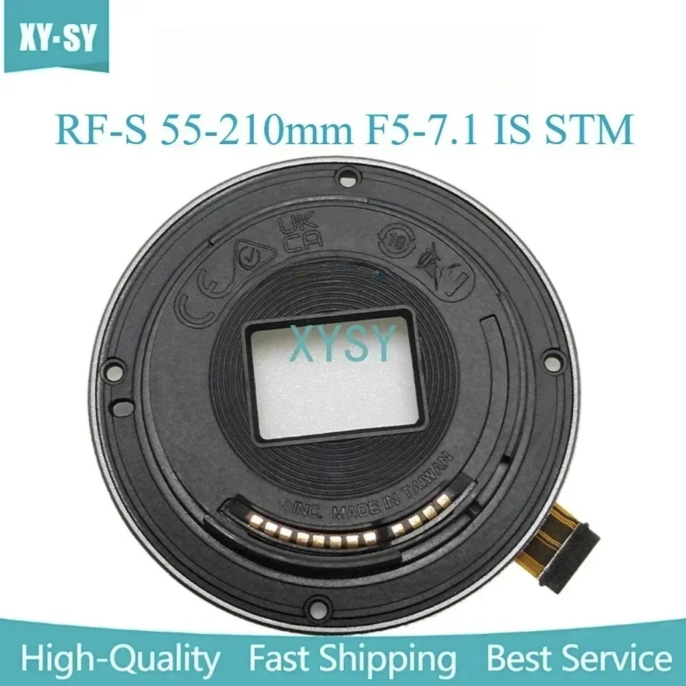 New 55-210 mm Lens Bayonet Mount Ring with Rear Glass + Flex Cable for Canon RF-S 55-210mm F5-7.1 IS STM Repair Part