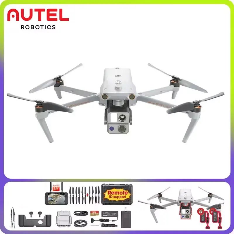 2024 New Autel Robotics Evo Max 4t /4n 8k Drone Laser Range Finder Fly More Bundle with 25KM Max Flight Distance