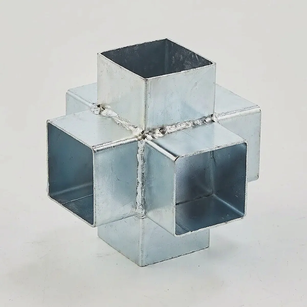 4PCS 25mm 30mm Square Tube Connector 90 Degree Right Angle Two Way Three Way Iron Guardrail Pipe Joint Fittings Hardware