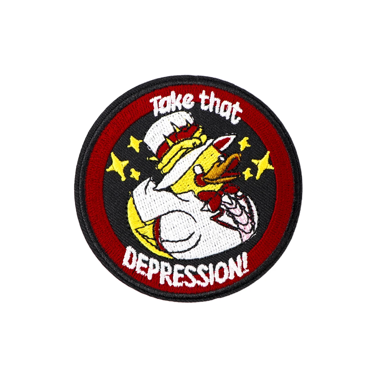 

Little Duck Badges DIY Embroidered Iron On Patches Badges Patchwork Sewing Applique Jacket Backpack Badges