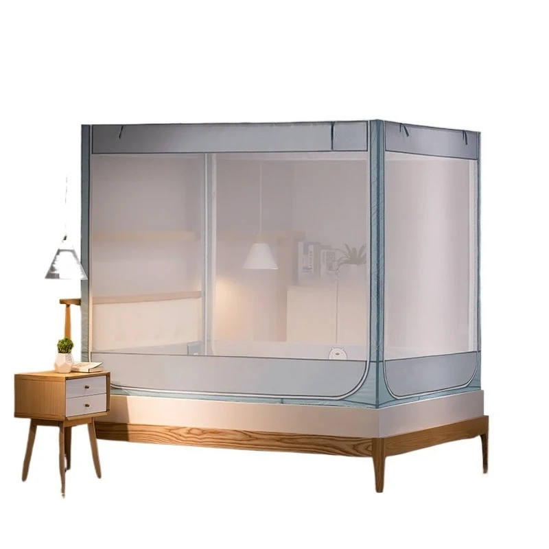 

New blackout seated dust-proof household baby zipper mosquito net