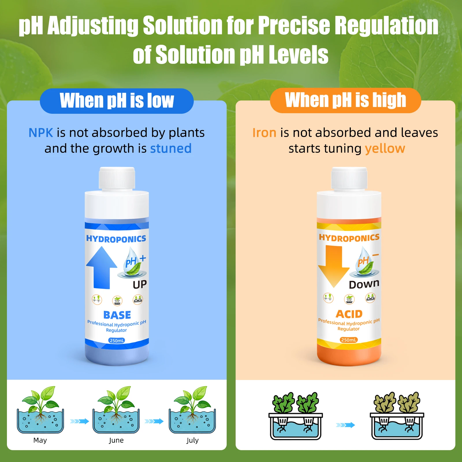 Yieryi Hydroponische pH Up Dow - Ph Up Down Solution recensie en prijs