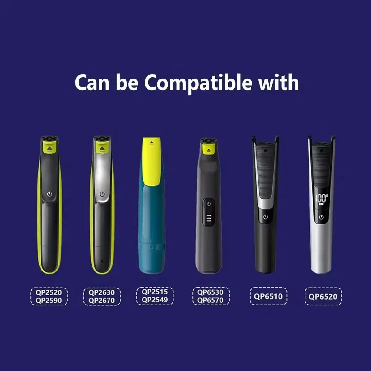Nuovo Tagliacapelli per Oneblade e Una Lama di Ricambio Lama Barba Rasoio Testa Trimmer QP2520 QP2530 QP2630 QP6510 QP6520 QP2523