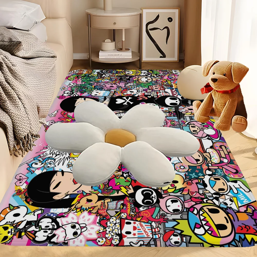 Japan Tokidoki Bath Mat Nordic Style Home Doormat Bathroom-Toilet Mats Bedroom Welcome Doormat