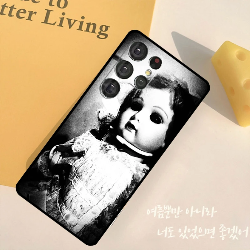 Creepy Dolls Cover For Samsung Galaxy S23 S21 S22 Ultra S20 FE S8 S9 S10 Plus Note 10 Note 20 Ultra Case