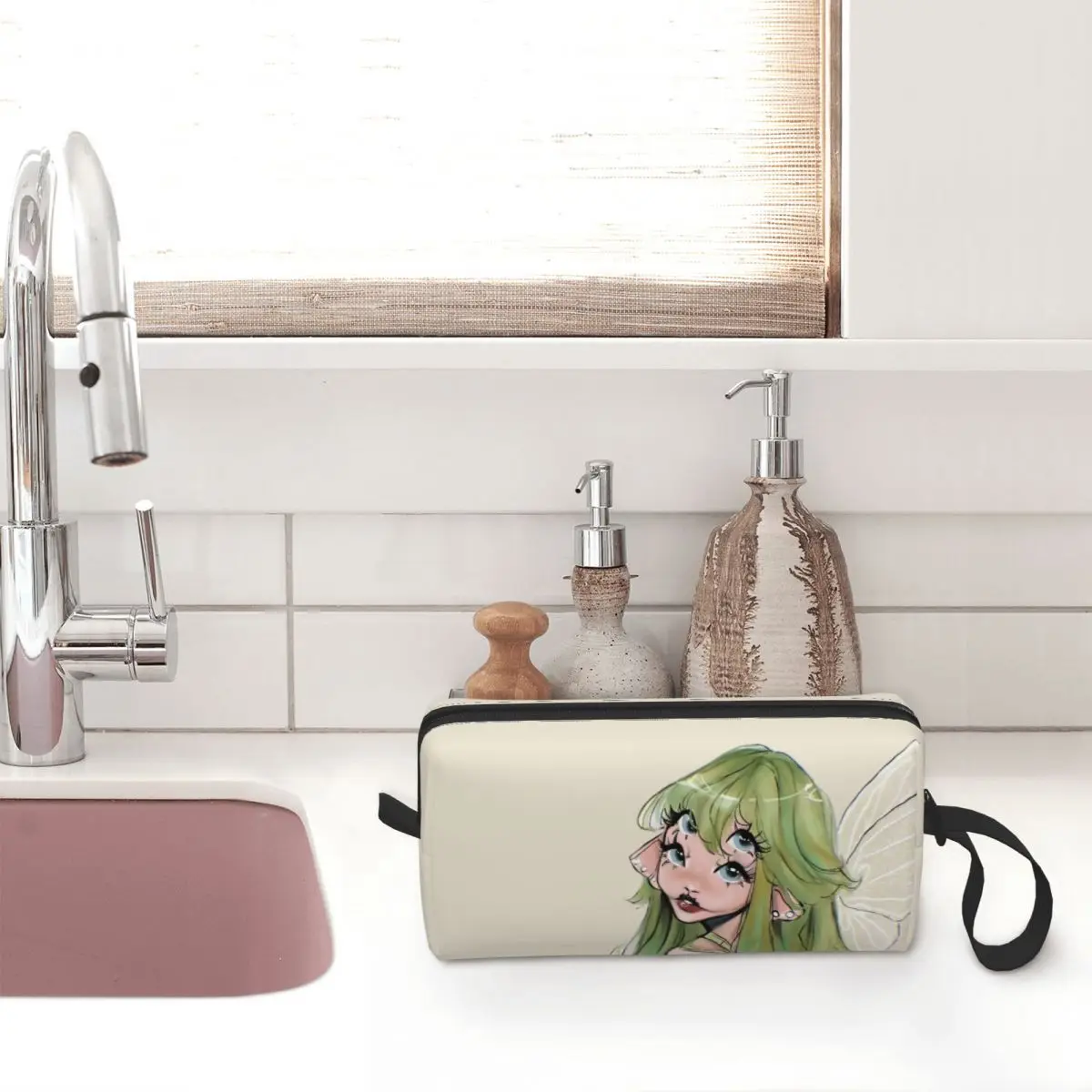 Melanie Martinez Portals Makeup Bag Pouch Cosmetic Bag for Men Women Cartoon Girl Toiletry Bags Accessories Organizer