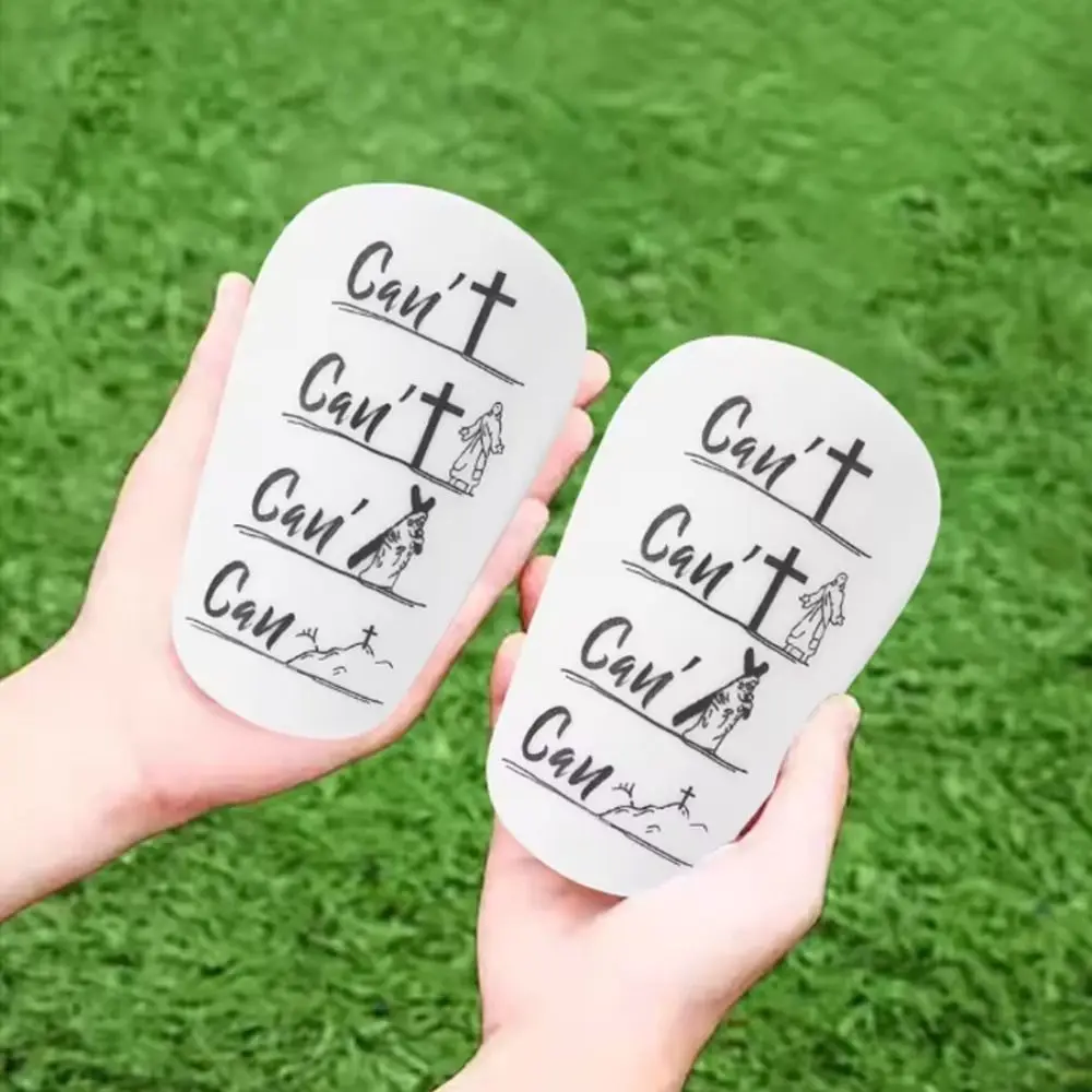 PP+EVA Football Shin Pads Wear-resistant Shock Absorbing Soccer Training Shin Board Mini Protective Equipment