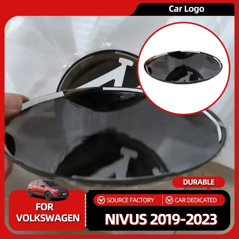 

2026 Новый чехол для ключей с эмблемой, 2 шт., передняя решетка, эмблема 137 мм, задняя крышка багажника, логотип 90 мм для Nivus 2019-2023 2022-2023 acc