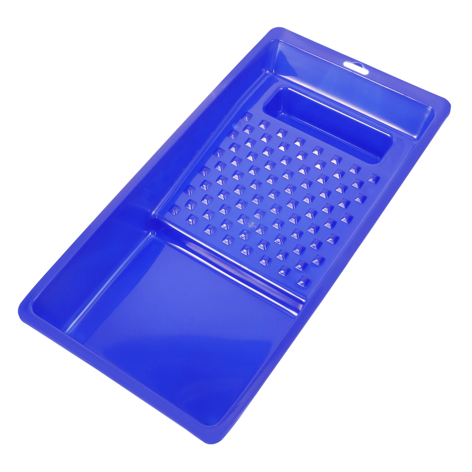 1pc Plastic Paint Holder Wall Paint Roller Tray Plastic Wall Paint Tray Pigment Mixing Tray Color Paint Tray 28.5x15x5cm