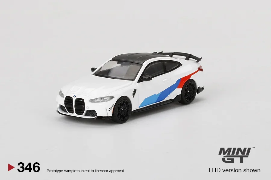 MINIGT BMW M4 CSL (G82) Frozen BrooklynM4 GT3 Alpina B7 xDrive Alpine Alpina B7 M-Performance Diecast Diorama Car Model Toy