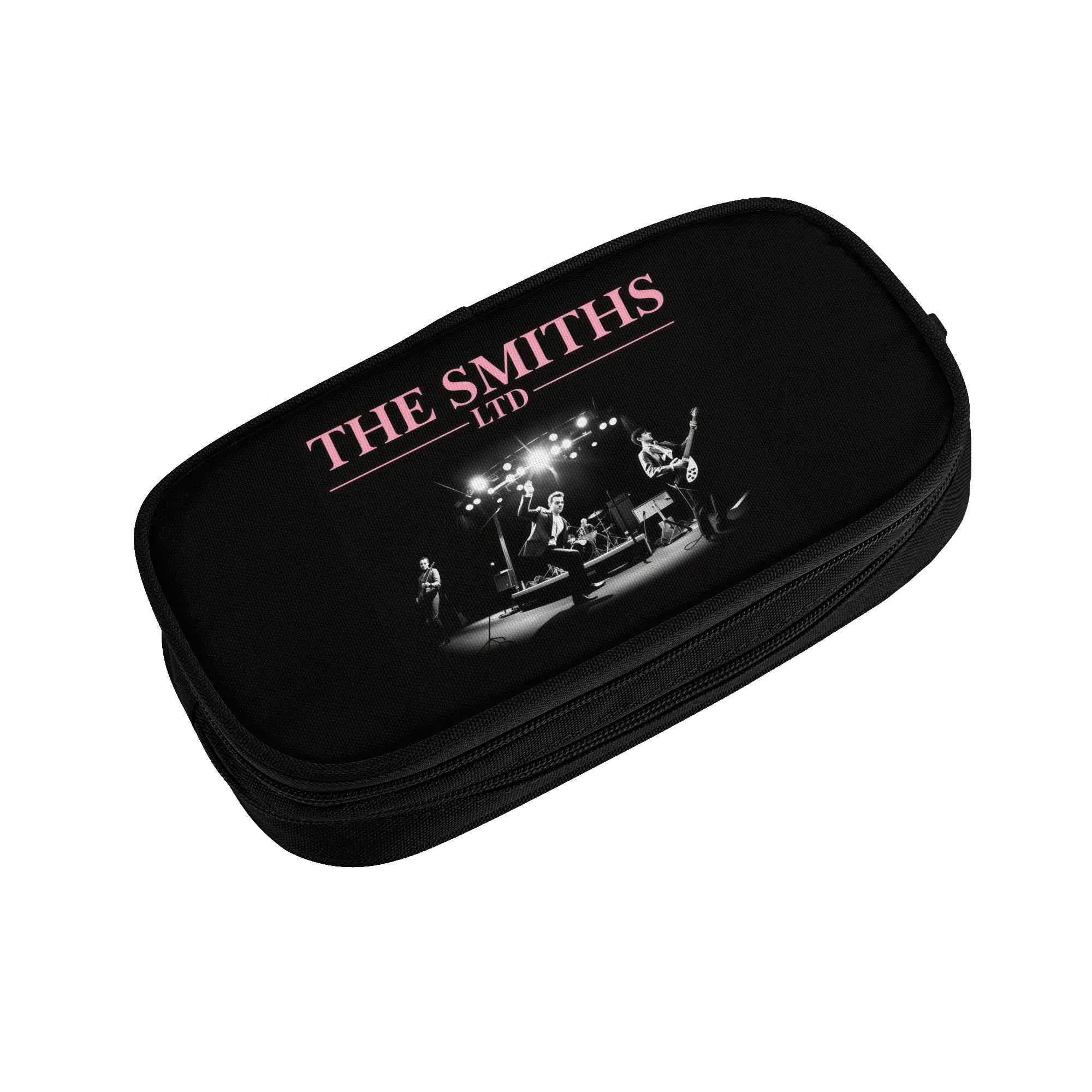 English Rock Band The Smiths  Pencil Case for Boys Girls Big Capacity  Pen Box Bag Stationery