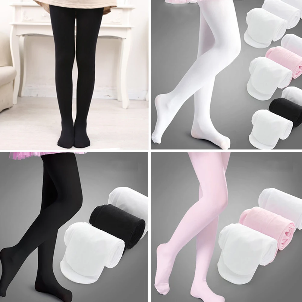 

Velvet Pull-up Pants Navy Blue Leggings Warm for Girls Winter Thicken Elastic Waist Girls' Fashion Lined