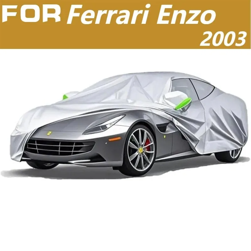 For Ferrari Enzo 2003 Sports Car Cover Ultra-Thin Lightweight Windproof Sun-Proof Dust-Proof Protection Includes Storage Bag
