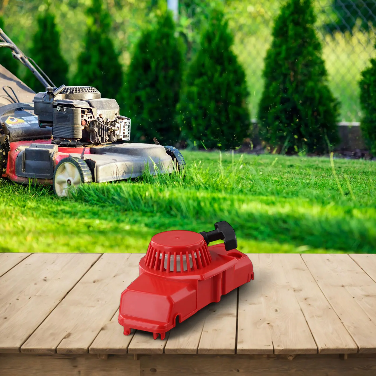 Easy Installation Recoil Starter Brushcutter Engine Recoil Starter Minimized Resistance Design Perfect Fit For NB411