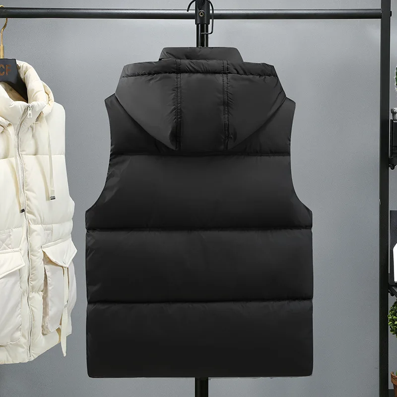 Tooling Vest Men's Autumn And Winter Multi-pocket Trendy Cotton Vest Loose And Thickened Outer Vest Jacket
