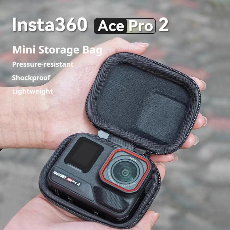 Portable Portable Carry Bag for Insta360 Ace Pro 2/Ace Pro, Hard Shell Pouch Compatible with DJI Action 5 Pro/4, Sport Camera Accessories - Aliexpress Deal