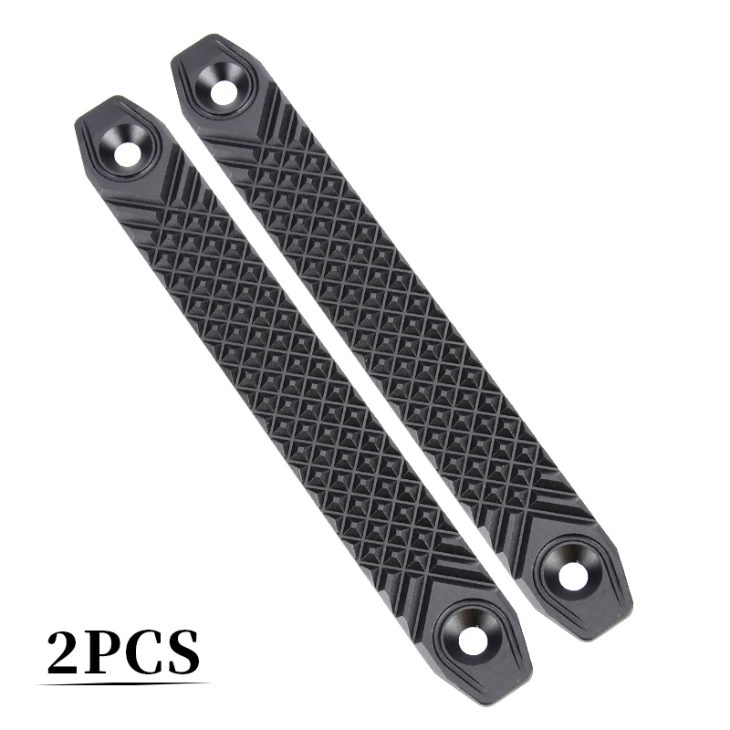 Tactische RS aluminium CNC metalen materiaal Handguard Rail Cover Keymod Compatibel Mlok voor jachtgeweeraccessoire airsoft