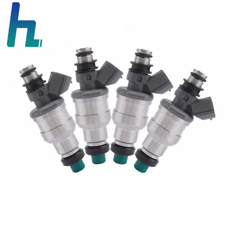 

1955002040 4pcs Fuel System Fuel Injector for MA-zda 323 MX-3 Sephia 1.6L Protege 1.8L