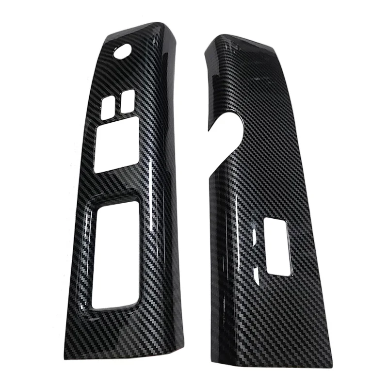 

Крышка переключателя окон салона автомобиля, отделочная панель, подходит для Nissan 350Z Fairlady B 2003 2004 2005, левый руль, черный АБС-пластик