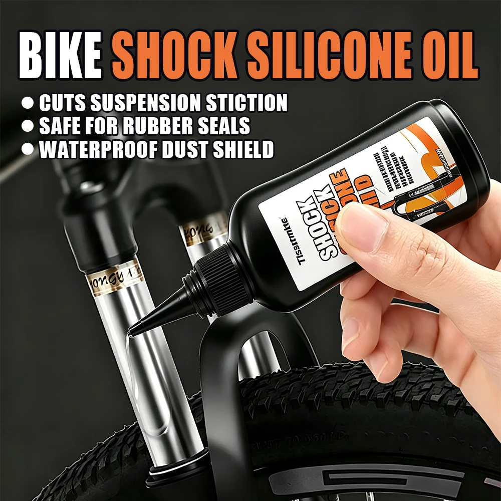 Bicycle Grease Bike MTB Front Fork Shock Absorber Oil Front And Rear Shock Absorber Silicone Oil Lubricating Oil Maintenance