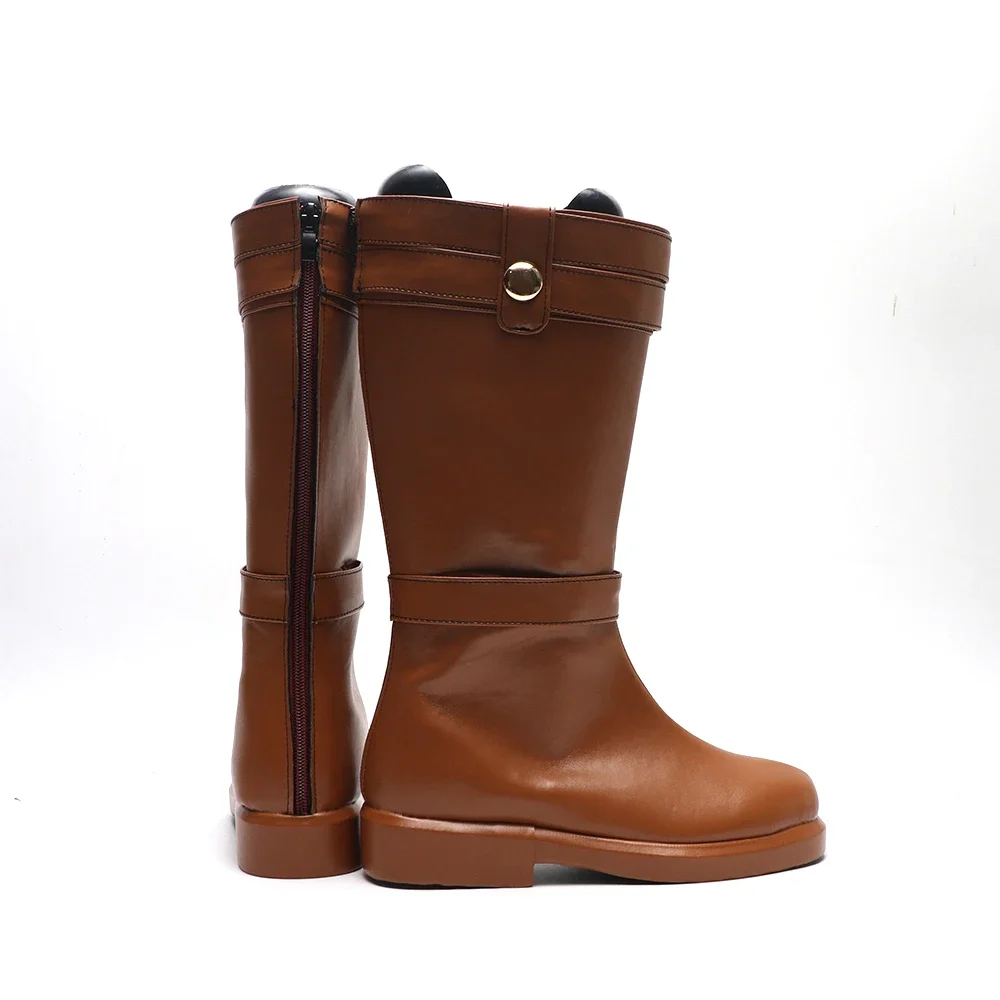 Cosplay Boots Frieren: Beyond Journey's End  Frieren Shoes Customized Halloween Party Props In Large Sizes For Both Men And Wome