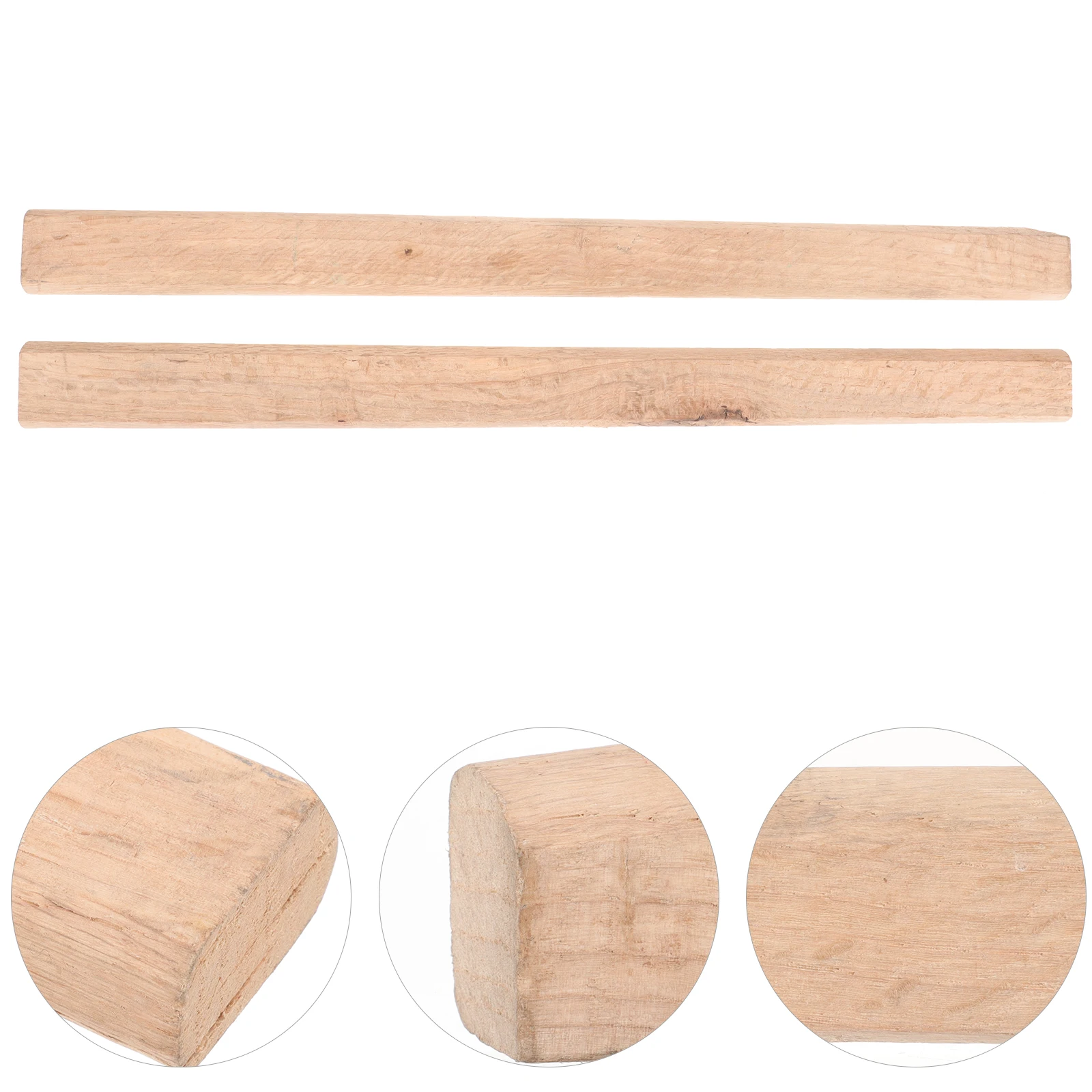 

2 Pcs Ax Handle Hatchet Axe Replacement for Household Wood Wooden Kit