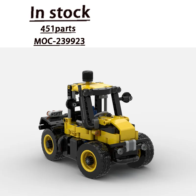 

MOC-239923 New Urban Farm Agricultural Tractor Building Block Model 451 Parts Creative Boys Children's Birthday Toy Gift