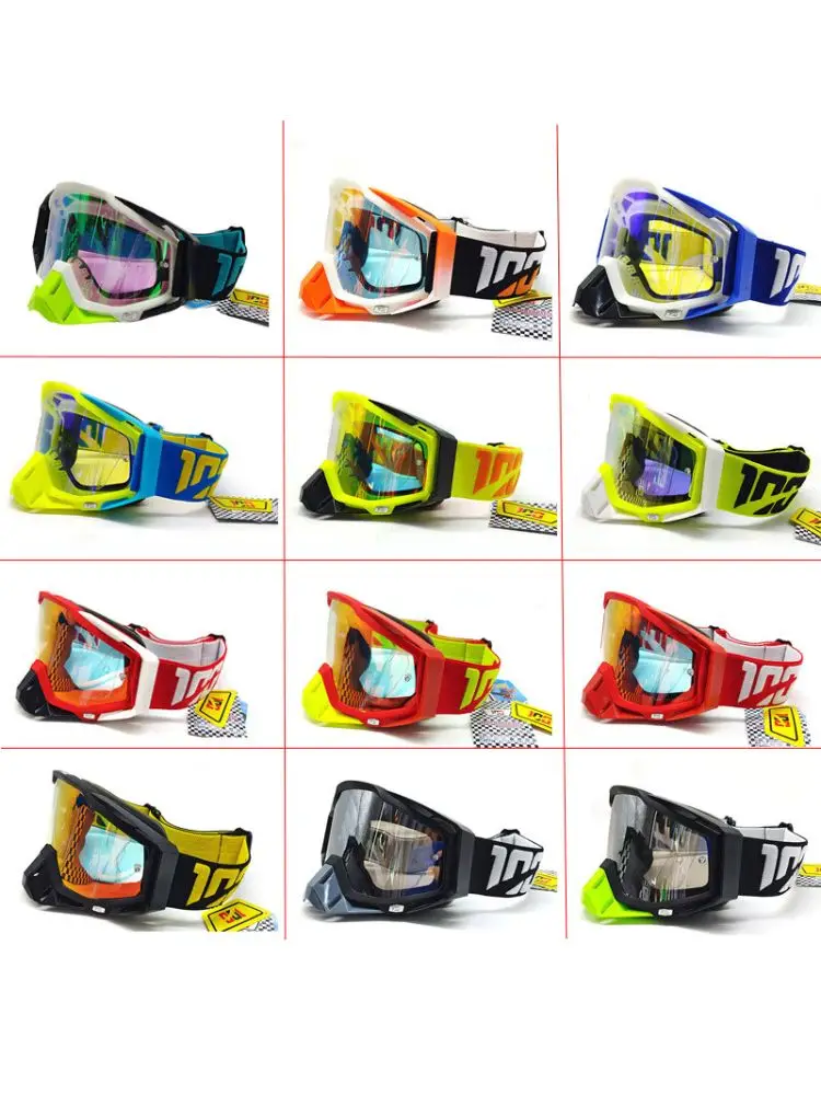 AliExpress Men Motorcycle Glasses Dirt Bike MX Goggles Anti-fog HD Lens Motocross Enduro Sunglasses Windproof Ski Goggles Factory Wholesale