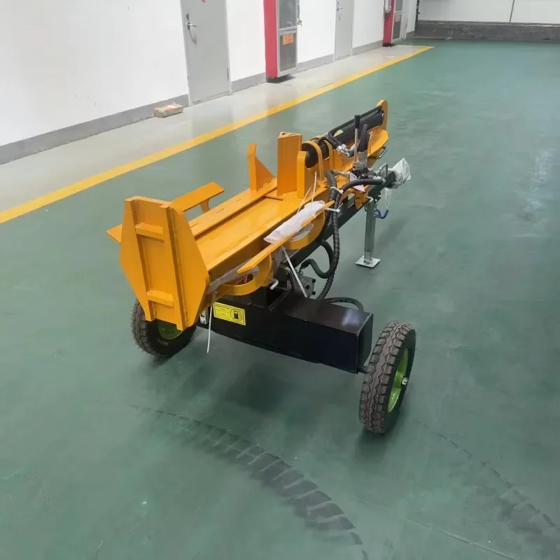 Divisor de madeira hidráulico para máquinas silvestres WChina Rail da China usa motor pode dividir até 8 toneladas de madeira para baixo P