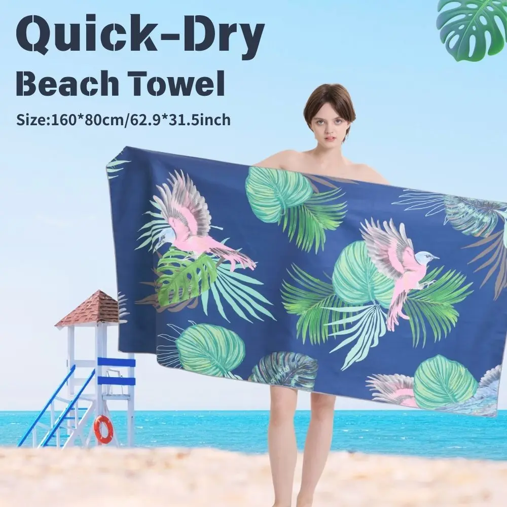 

Microfiber Sports Towel Yoga Mat Towel Sand Free, Quick Dry, Lightweight & Machine Washable for Gym, Pool, Travel