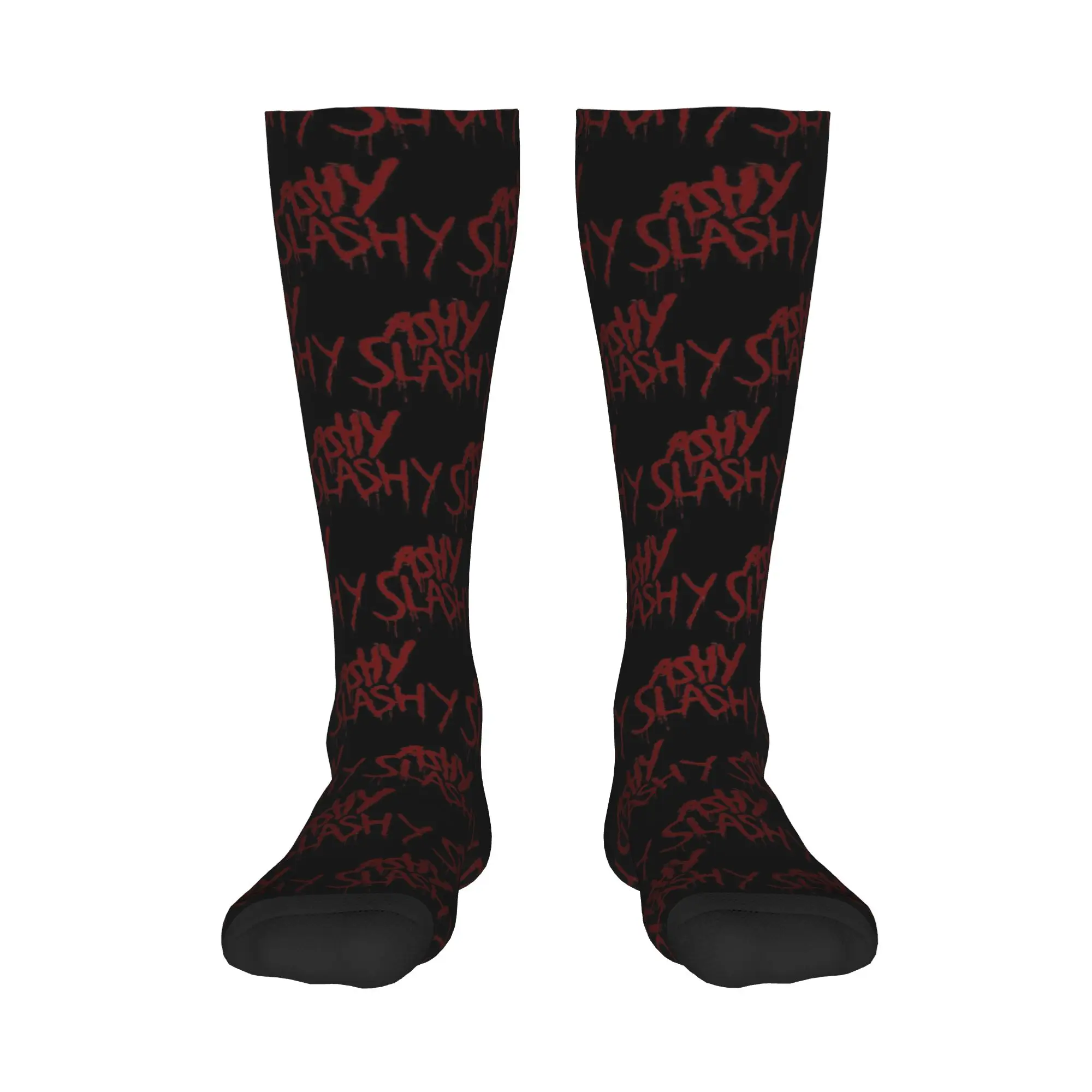 

All Seasons Crew Stockings Ash vs The Evil Dead - Ashy Slashy Socks Длинные носки в стиле хип-хоп Аксессуары для мужчин и женщин Рождественские подарки