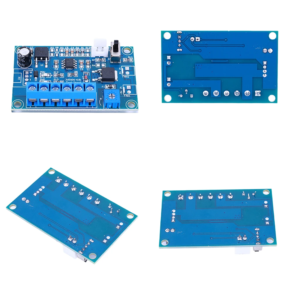 DC 12V 24V 4A PWM PC Lüfter Temperaturregelung Thermostat Geschwindigkeitsregler 2-4 Kabel Chassis Lüfter Geschwindigkeitsregelungsmodul mit Sensor