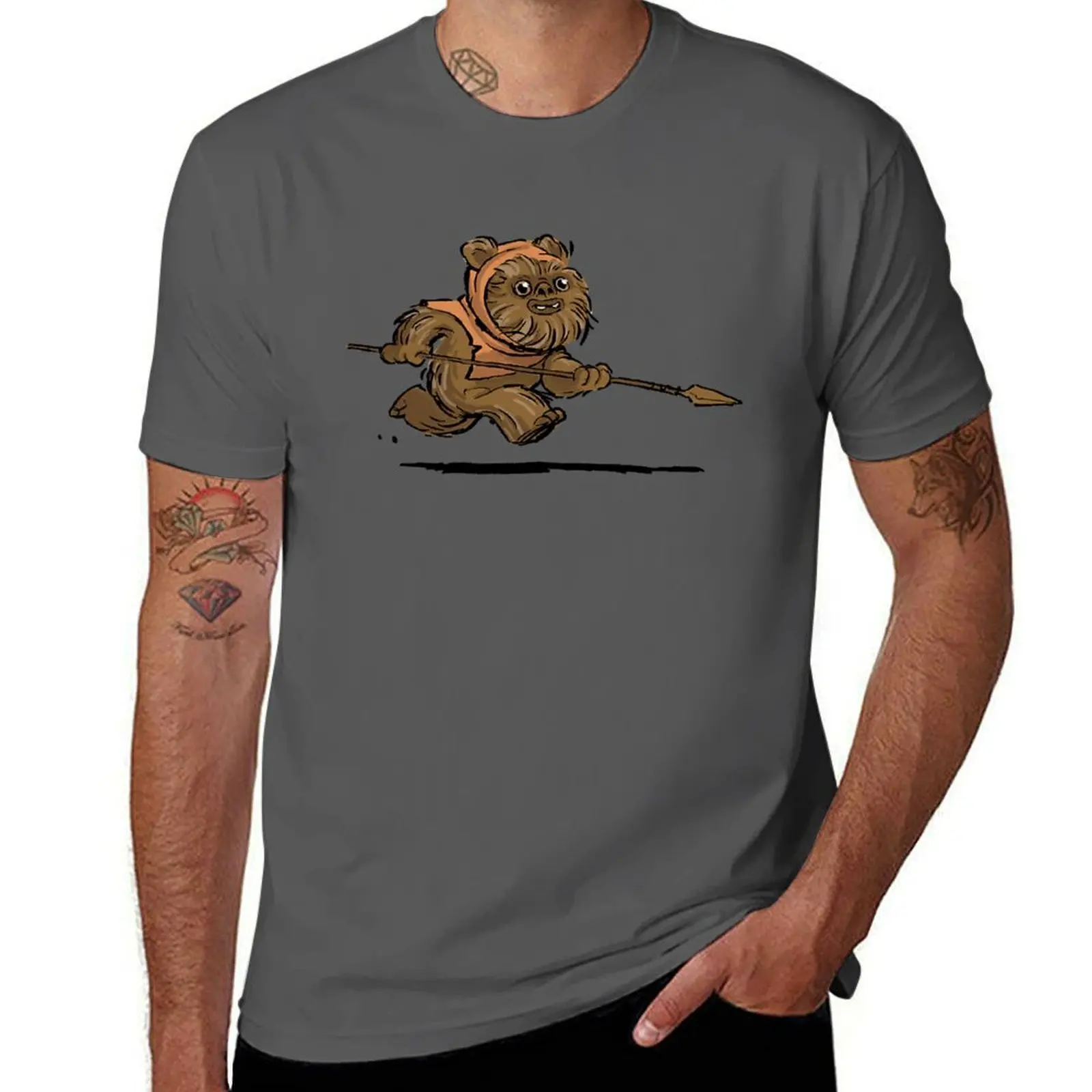 

EWOK T-Shirt Light Athletic Short Sleeve Tee Shirt