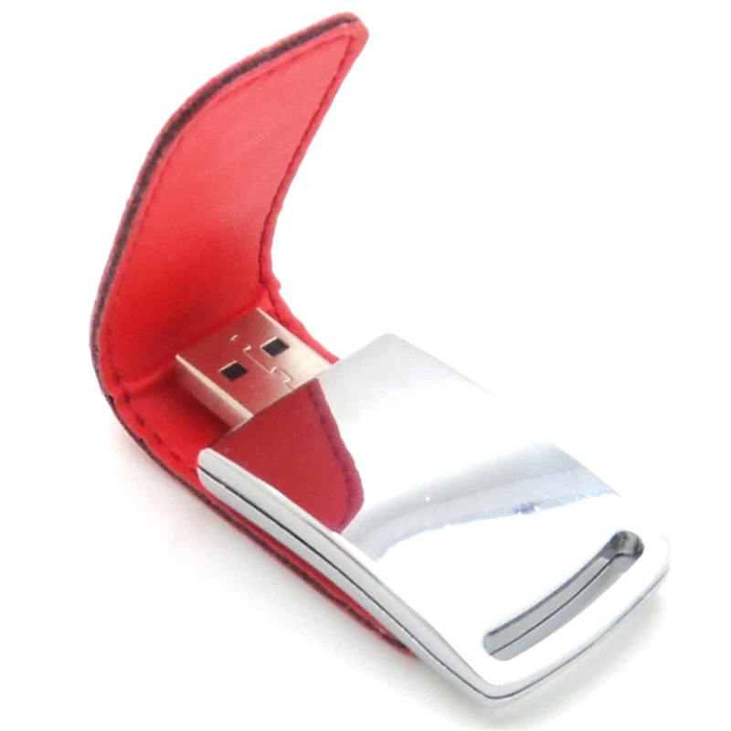 レザー高速メモリスティック、USB 3.0フラッシュドライブ、プラグアンドプレイ、Uディスク